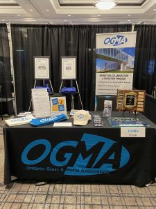 OGMA booth at Top Glass